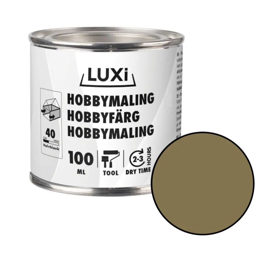 Discount Luxi Hobbymaling 100 ml - Gull