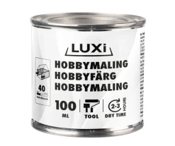 Luxi Hobbymaling 100 ml - Sølv