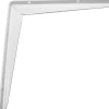 Online Home it Hyllebrakett T-profil 300 x 300 mm hvit