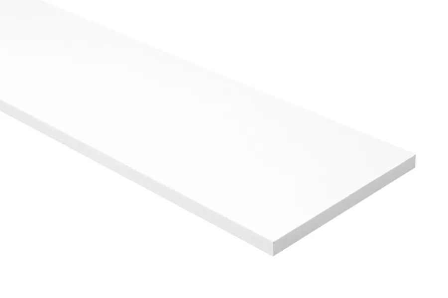 Clearance Royal Hylle melamin hvit 22 mm x 30 x 80 cm