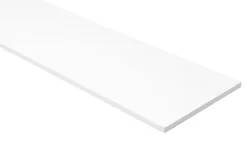 Clearance Royal Hylle melamin hvit 16 mm x 30 x 100 cm