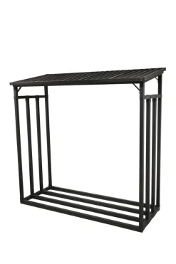 Clearance Ignite Nordic vedstabler m/blikktak 185 x 70 x 185 cm