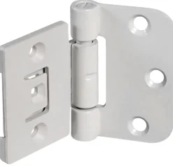 Sale Home it Innstikkshengsel justerbart 40 x 65 mm - 2 stk. Hvit