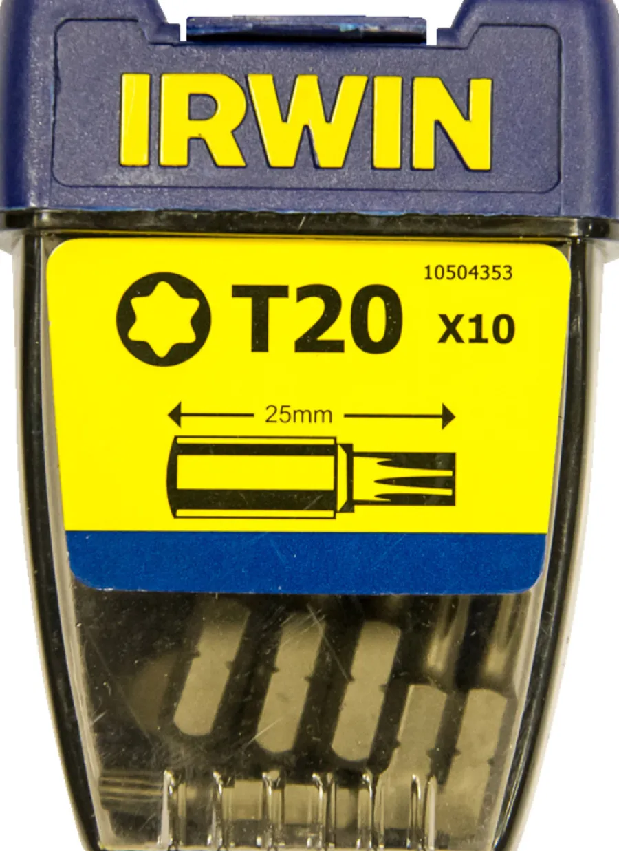 Hot Irwin bits torx T20 - 10 stk.