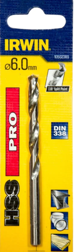 Outlet Irwin HSS Pro bor 6 mm