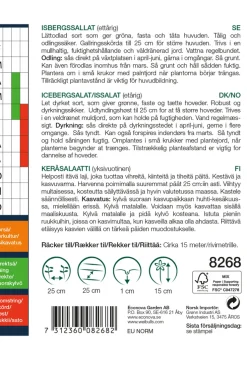 Hot Weibulls Isbergsalat 'Calmar'