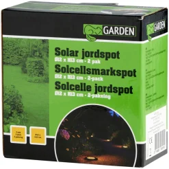 Best Garden Jordlys med solceller 2 stk. - ®