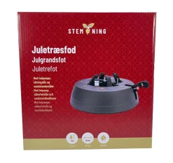 New Stemning Juletrefot i plast til juletre på maks. 3 meter