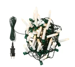 Discount Stemning Juletrelys med 30 LED-lys med klips