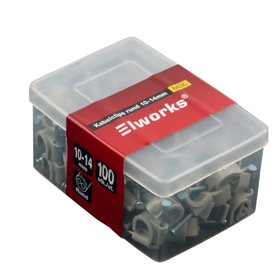 Hot Elworks Kabelklemmer 10-14 mm 100 stk. -