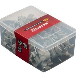 Clearance Elworks Kabelklemmer runde Ø14-20 mm 100 stk.
