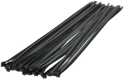Outlet Kabelstrips 750 mm svart 50 stk.