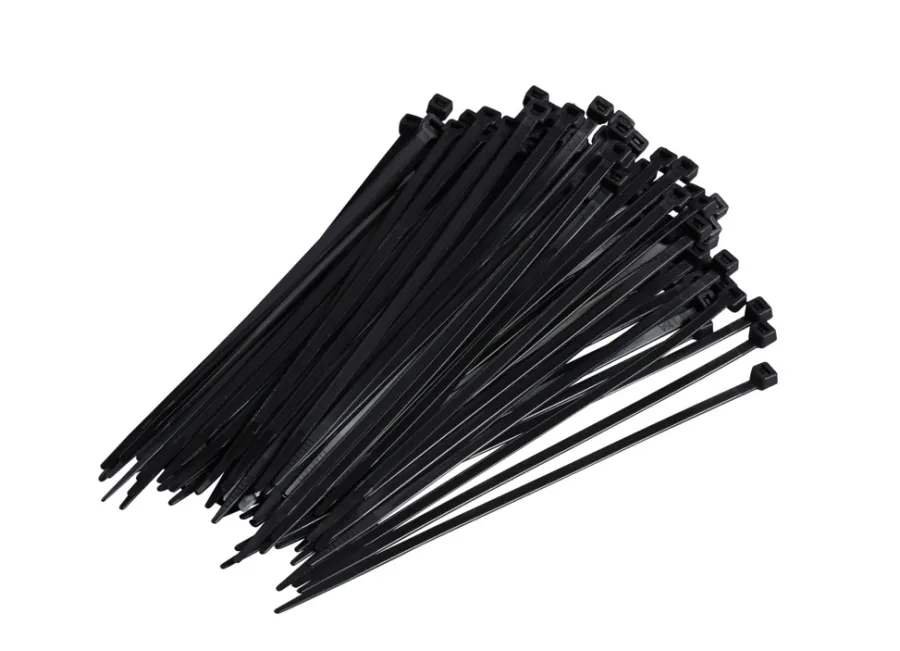 Sale Kabelstrips 200 mm svart 100 stk.