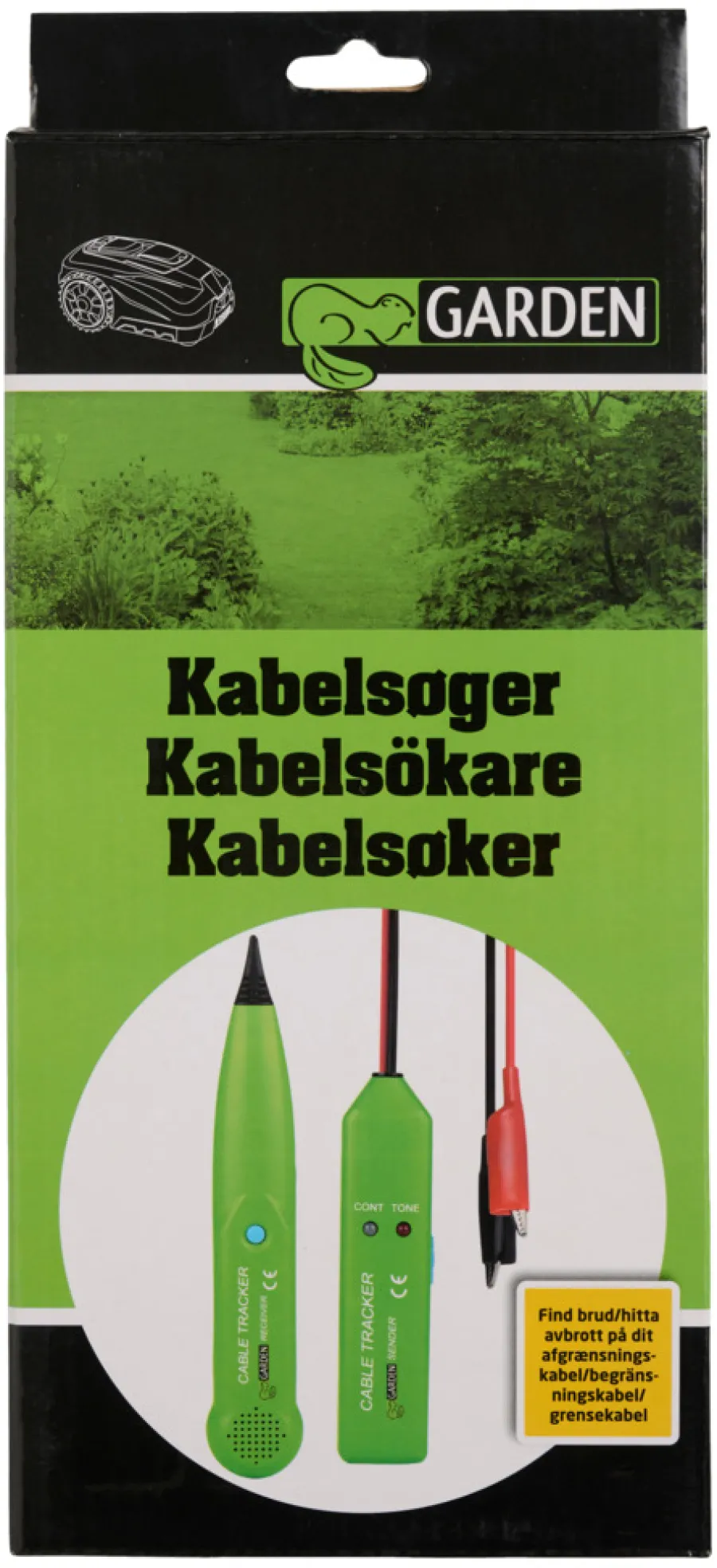 Online Garden Kabeltester til grenseledning -