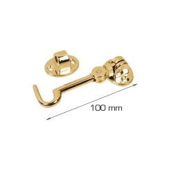 Online Home it Kabinkrok messing 100 mm