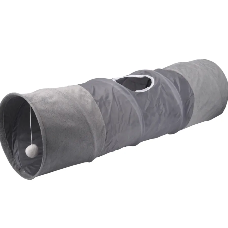 Petzone Kattetunnel grå Ø25 × 90 cm