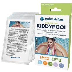 Outlet Swim & Fun KiddyPool vannpleie til basseng 5 x 25 ml