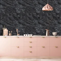 New Kitchenline Kjøkkenplate 610 x 610 mm Marmor Black