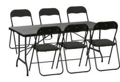 Clearance DAY Klappstol polstret – Grå/svart