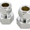 Klemringsmuffe 3/8" x 10 mm 2 stk.