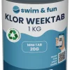 Sale Swim & Fun Klor WeekTab langsom klor 1 kg -