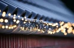 Stemning Klyngelys lyskjede 384 LED-pærer 8 meter