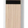 Clearance Home it Knaggrekke flex lys eik 6 knagger 60 cm
