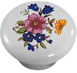 Clearance Home it Knott porselen hvit deko 32 mm - 2 stk.