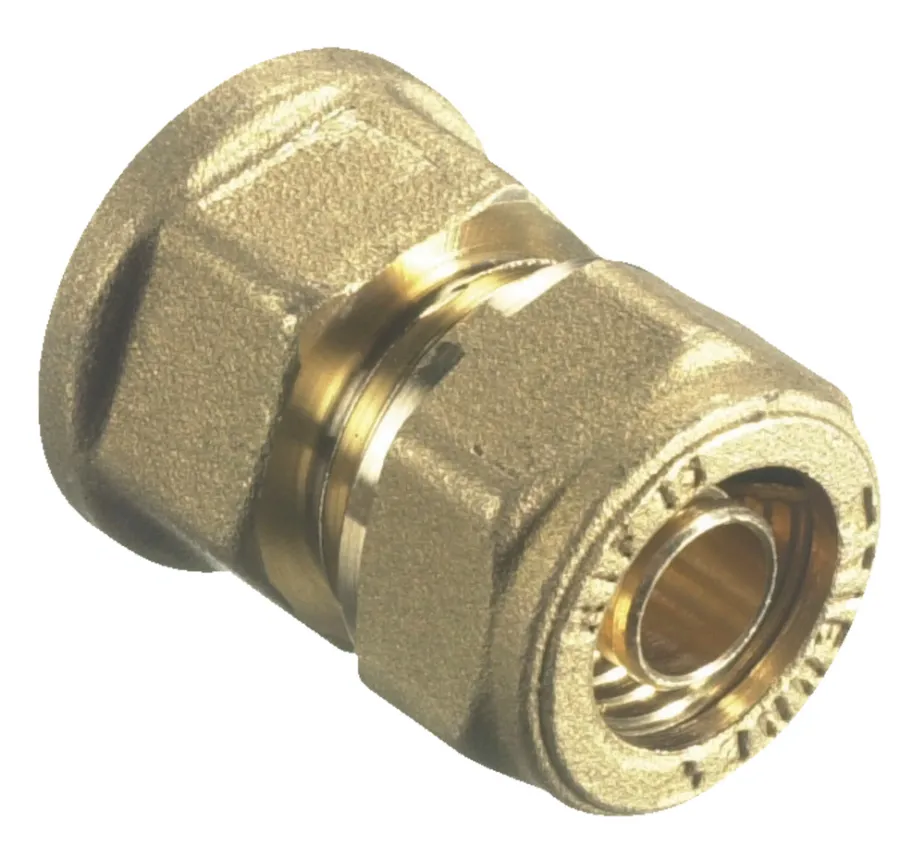 Online Kompresjonsmuffe 15 mm x 1/2" Messing