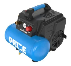 PRIZE Kompressor stillegående 0,75 Hk 6 liter -