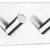 Sale Beslagsboden Kroklist m/4 kroker selvklebende - krom