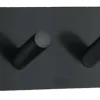 Discount Beslagsboden Kroklist m/4 kroker selvklebende - matt svart