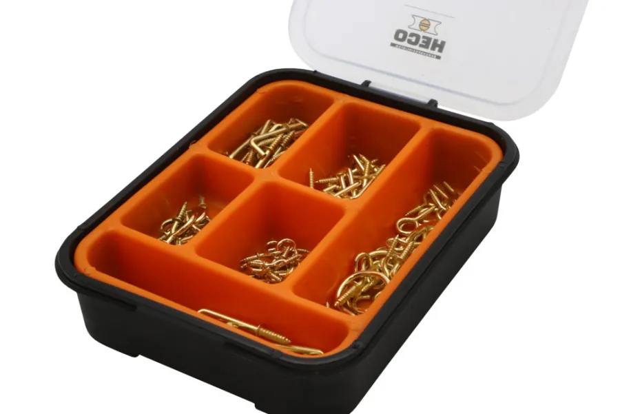 Discount Heco Kroksett messing 107 stk.