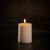 Sale DAY Kubbelys med 3D LED-flamme H10 cm