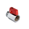 Clearance Kulekran 1/2" x 1/2" rødt grep