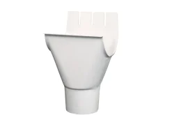 Clearance Rias Kum til takrenne 125/90 mm Hvit