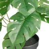 Hot DAY Kunstig monstera plante i potte H32 cm innendørs -