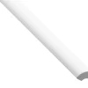 Outlet Hornbaek Kvartstafflist plast hvit – 10 x 10 x 3000 mm