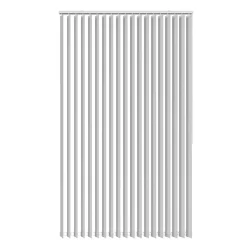 Discount Lamellgardin 150 x 250 cm Hvit