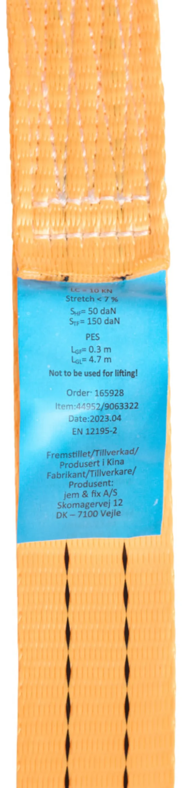 New Autozone Lastestropp 38 mm × 5 meter -