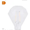 Online LED-filamentpære diamant 2 W E27
