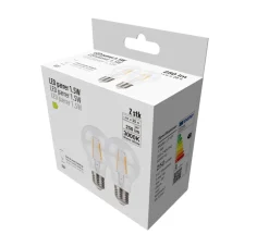 Online LED-filamentpærer 1,5 W E27 - 2-pk.