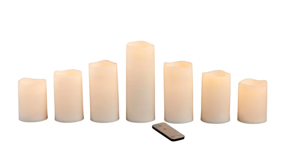 Online LED-kubbelys batteridrevet 7-pk.