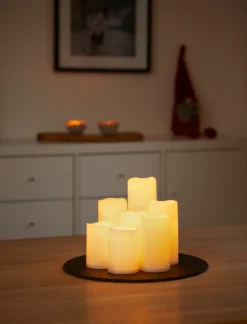 Online LED-kubbelys batteridrevet 7-pk.