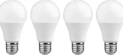 Clearance LED-pære E27 standard 4,9 W E27 4-pk.
