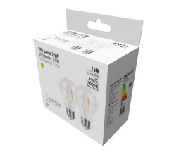 Hot LED-pærer standard 2,9 W E27 - 2-pk.