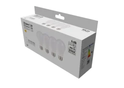 Discount LED-pære standard 7,3 W E27 4-pk.