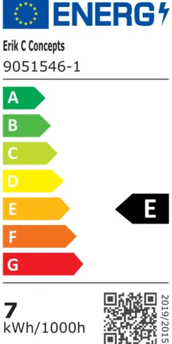 Discount LED-pære standard 7,3 W E27 4-pk.