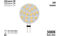 Outlet LED-stiftpære 2 W G4 - 1 stk.