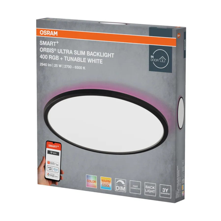 Best LEDVANCE SMART+ Orbis taklampe Ø400 mm RGB